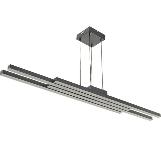 Плафон със смарт управление Bixio, черен, led 40w, 3000-6000k, 4132TU
