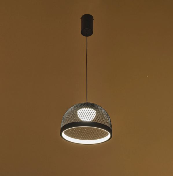 Пендел Polaris-led, черен, led 27w, 1347lm, 3000-6500k, 4012/30 BK