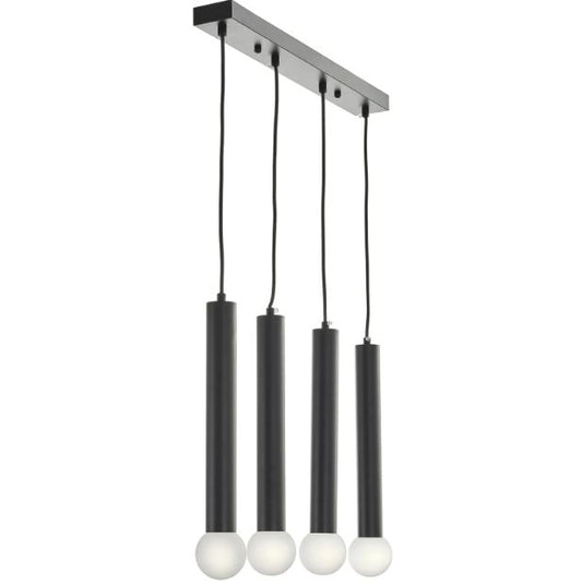 Полилей Arsanas, черен, led 4x6W, 3000-6000k, 2795/4 BK