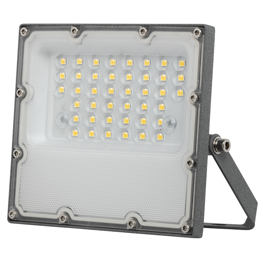 LED Slim прожектор 30W, 5000K, 220-240V AC, IP65 неутрална светлина / SPTS3050
