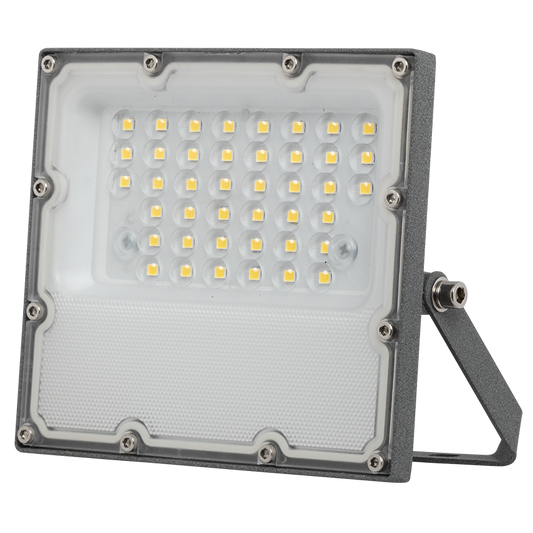 LED Slim прожектор 30W, 5000K, 220-240V AC, IP65 неутрална светлина / SPTS3050