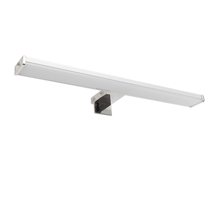 LED осветително тяло за баня – за огледало, стена и шкаф, 8W, 4000К, хром, IP44 / LOTM840CH
