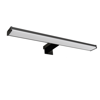 LED осветително тяло за баня – за огледало, стена и шкаф, 8W, 4000К, черно, IP44 / LOTM840BL