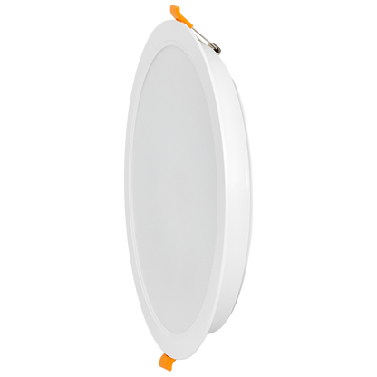 LED панел за вграждане, кръг, влагозащитен 12W, 3000K/4000K/6500K, 220-240V AC, IP54 / PRW12CCT