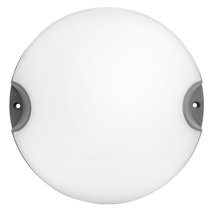 LED плафониера кръг, сива, 11W, 4000K, 220-240V AC, неутрална светлина, IP54 / LBHD1140GR