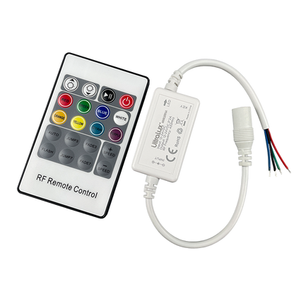 RF Мини контролер за RGB LED осветление, 6A, 12-24V DC / MNRGBRF6A