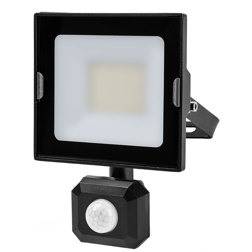 LED SLIM прожектор с датчик за движение 30W, 4000K, 220-240V AC, IP44 / SPDR3040