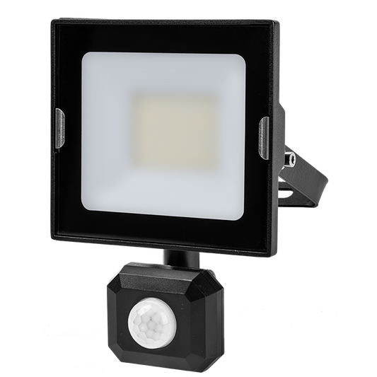LED SLIM прожектор с датчик за движение 30W, 4000K, 220-240V AC, IP44 / SPDR3040