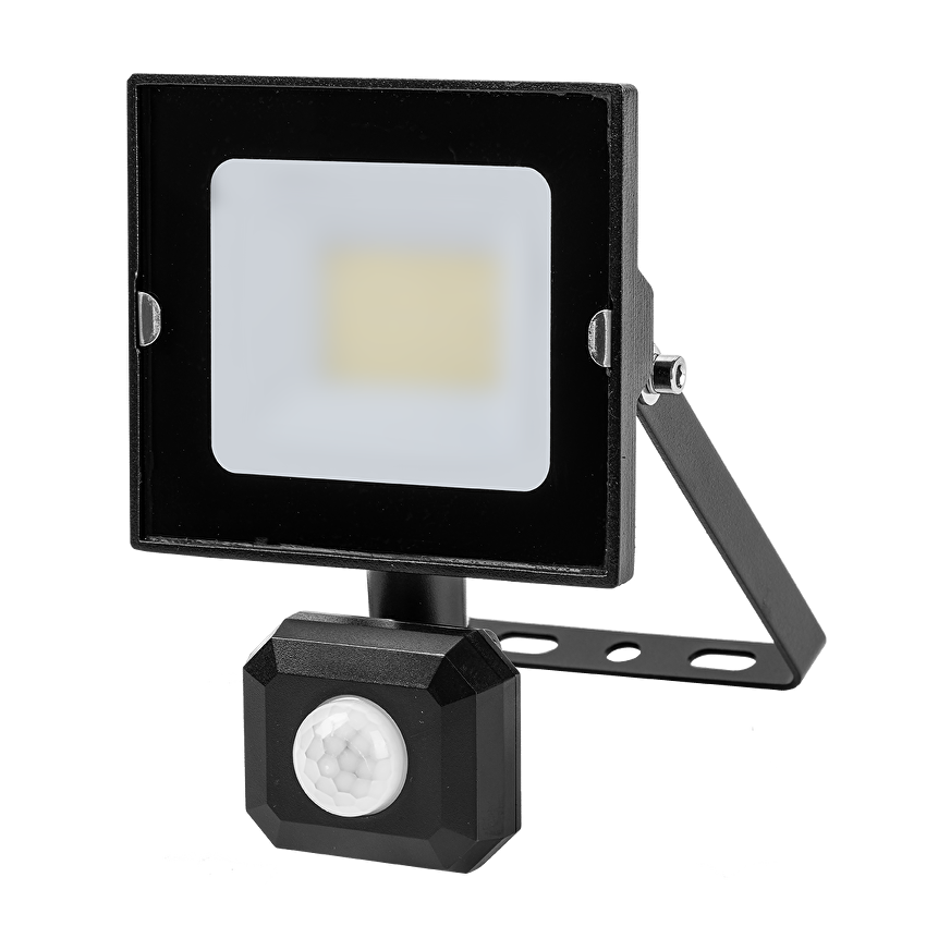 LED SLIM прожектор с датчик за движение 20W, 4000K, 220-240V AC, IP44 / SPDR2040
