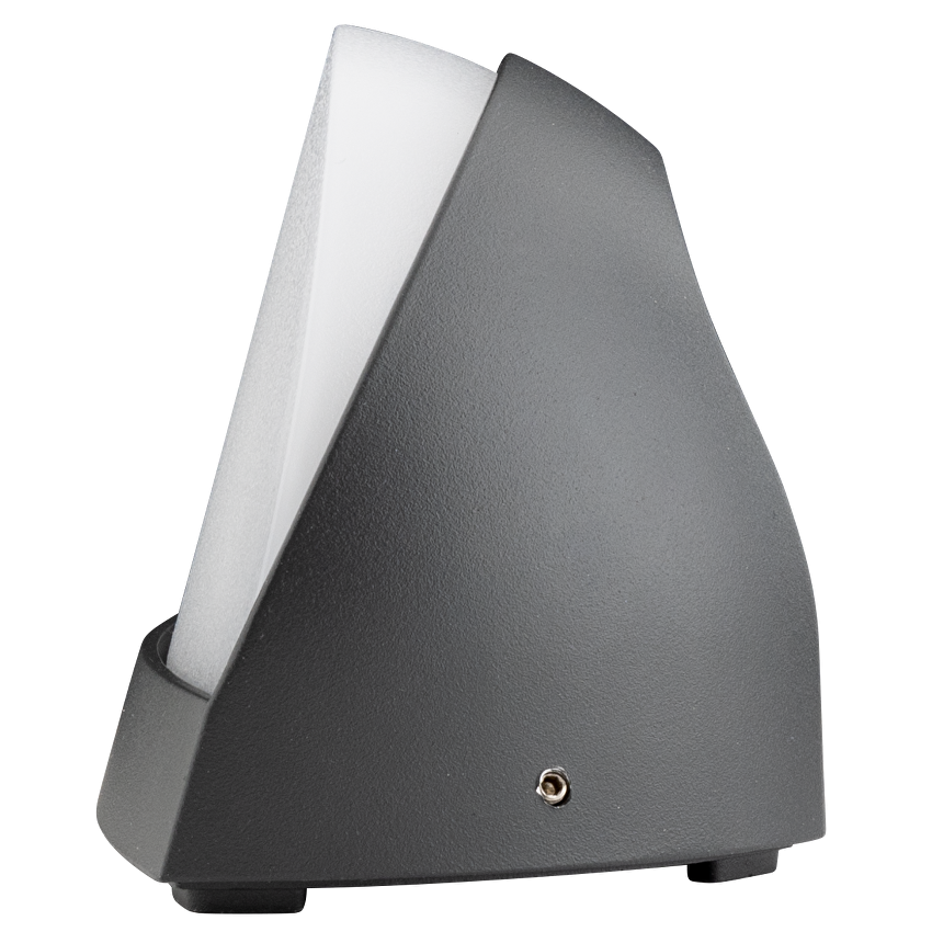 LED фасадно осветително тяло 7W, 4000K, IP54, сиво / FOT740GR
