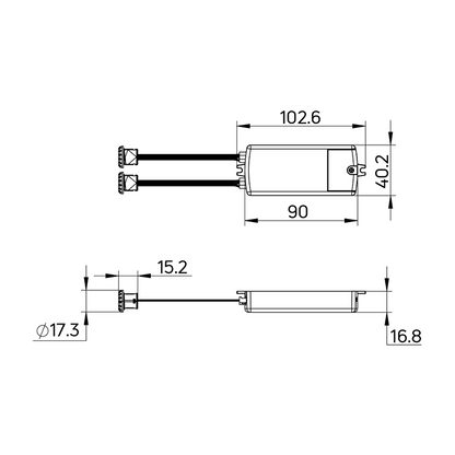 Девиаторен сензор за близост 500W/200W, 220-240V AC / SB2