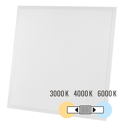 LED панел 600x600 mm, 40W, 3000K/4000K/6000K, 137 lm/W, 220V-240V AC, IP44 / LPN6640CCT