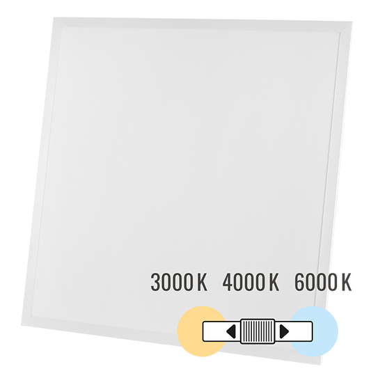 LED панел 600x600 mm, 40W, 3000K/4000K/6000K, 137 lm/W, 220V-240V AC, IP44 / LPN6640CCT
