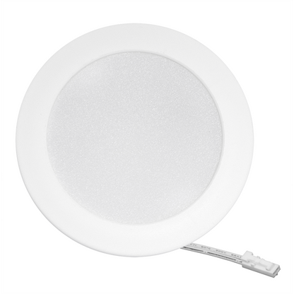 Мебелна LED луна за вграждане, кръг, 4W, 3000K/4000K/6500K, 12V DC, IP44, бяла / ML124CCT