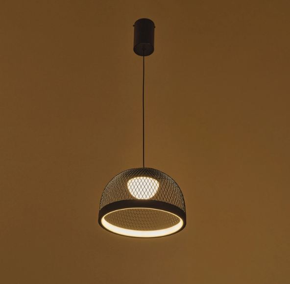 Пендел Polaris-led, черен, led 27w, 1347lm, 3000-6500k, 4012/30 BK
