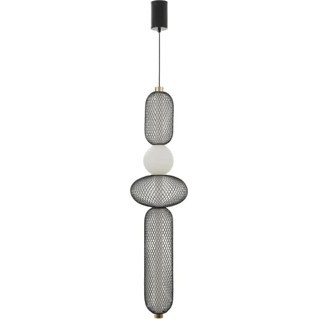 Пендел Rhea, черен, led 19w, 4000k, 4246G