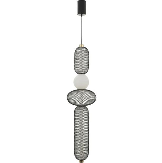 Пендел Rhea, черен, led 19w, 4000k, 4246G