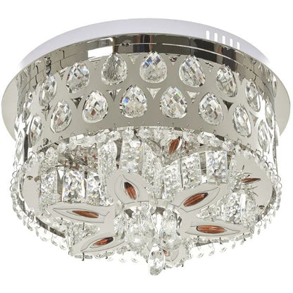 Плафониера Aisha, хром, led 24w, 3000-6000k+RGB, 4058/400