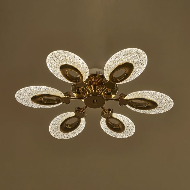 Плафон Explorer, златен, led 96w, 3000-6000k, 2783/6 GD