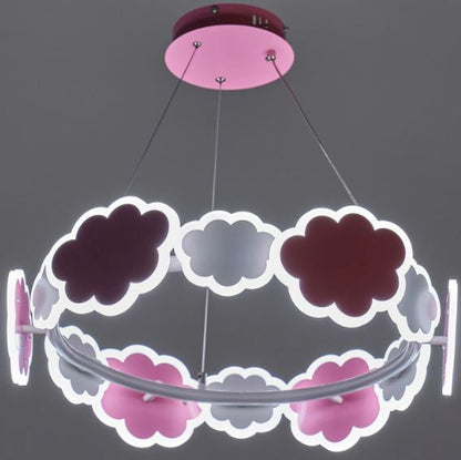 Полилей It's a girl, розов, 3000k-4000k-6000k, led 55w, 2455