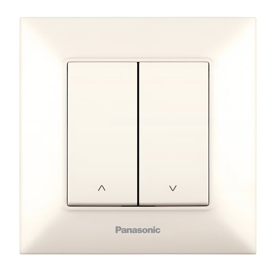 PANASONIC - Ключ за щори Panasonic Arkedia Slim крем WNTC0022-2BG