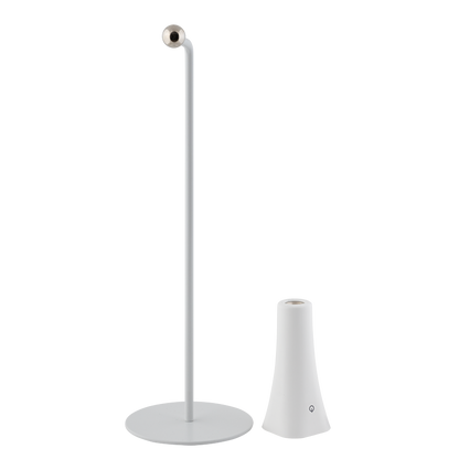 LED димираща презареждаема магнитна настолна лампа 3W, 4000K, IP20, бяла / MNLB34W