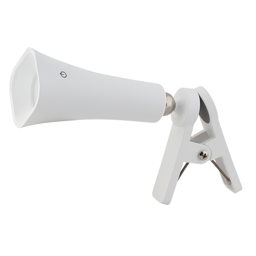 LED димираща презареждаема магнитна настолна лампа 3W, 4000K, IP20, бяла / MNLB34W