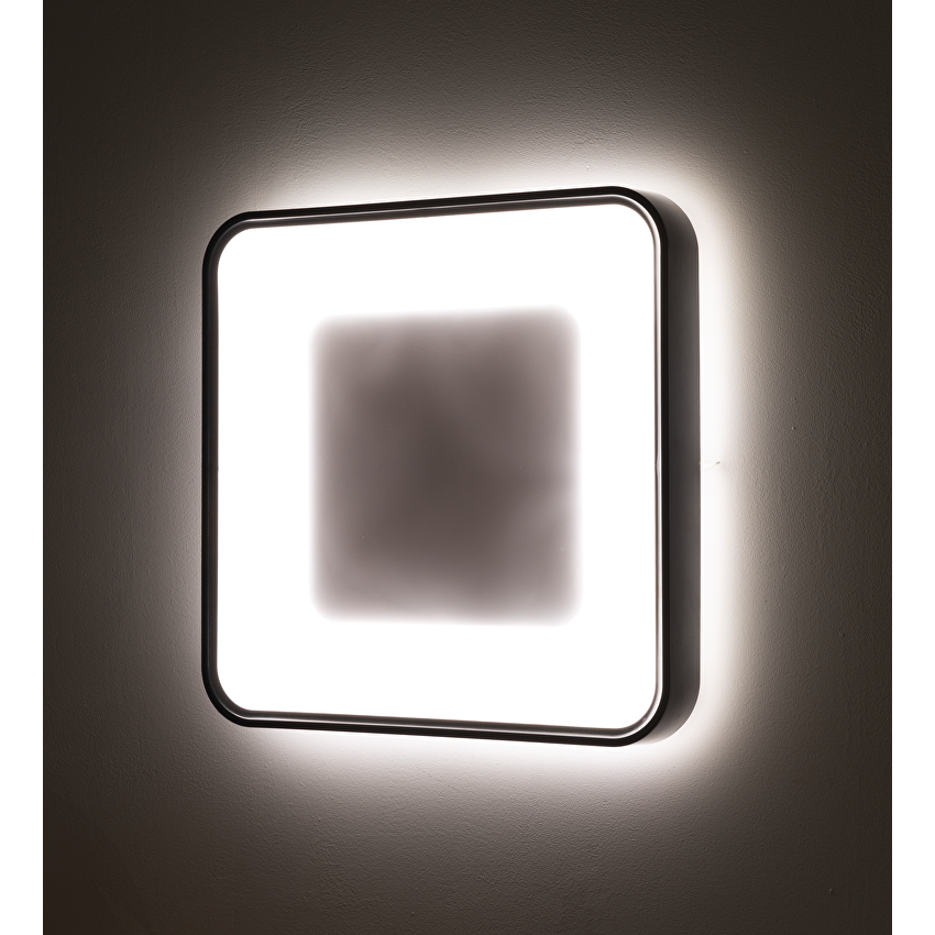 LED димираща CCT плафониера с дистанционно управление, бяла, max. 72W, 3000K-6500К, 220-240V AC, квадрат, IP20. / SPL4B72RC