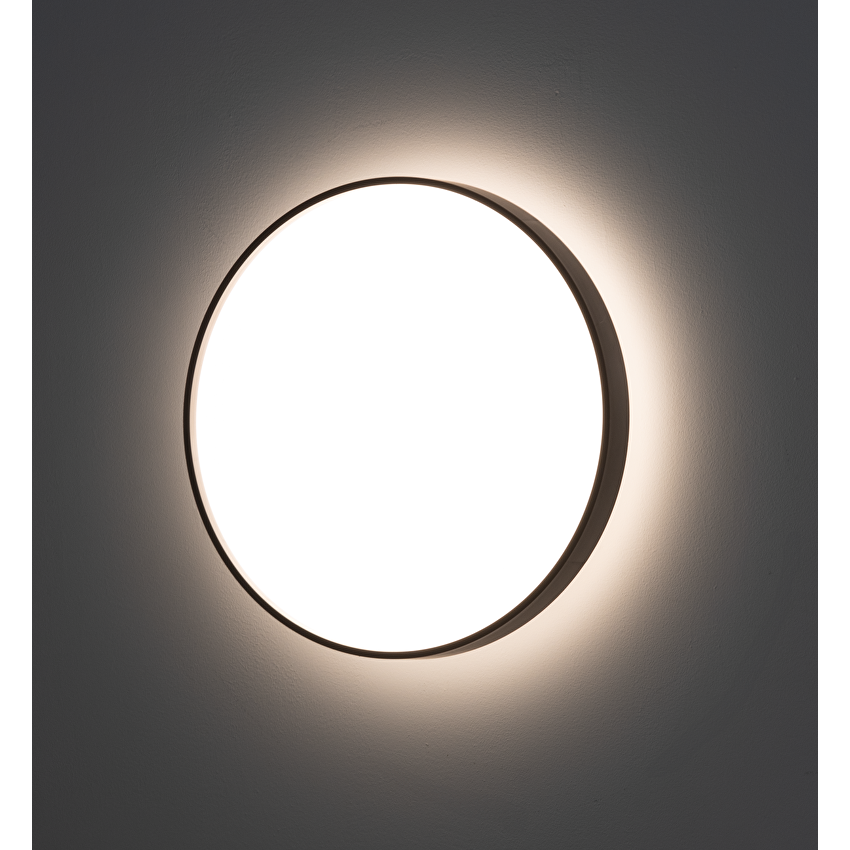 LED CCT плафониера, черна, 18W, 3000K/4000K/6500К, 220-240V AC, кръг, IP20 / SPL1B18CCTB