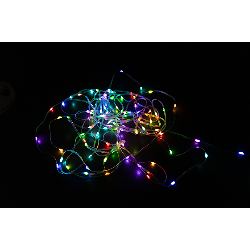 LED USB амбиентно осветление 1W/m, RGB, 5V DC, SMD3939, 10m, 10 LEDs/m, IP65 / LSG510USB