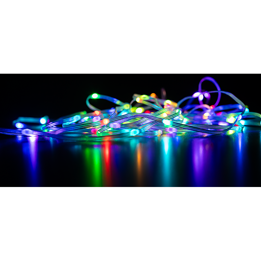 LED USB амбиентно осветление 1W/m, RGB, 5V DC, SMD3939, 10m, 10 LEDs/m, IP65/LSG510USB