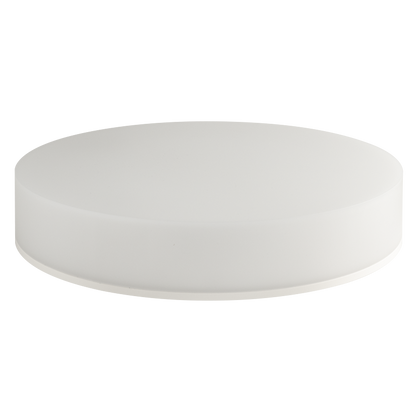 LED плафониера 18W/24W/30W, CCT 3000K/4000K/5000K, 220V-240V AC, IK08, бяла, кръг, IP54 / LFPR30CCTS