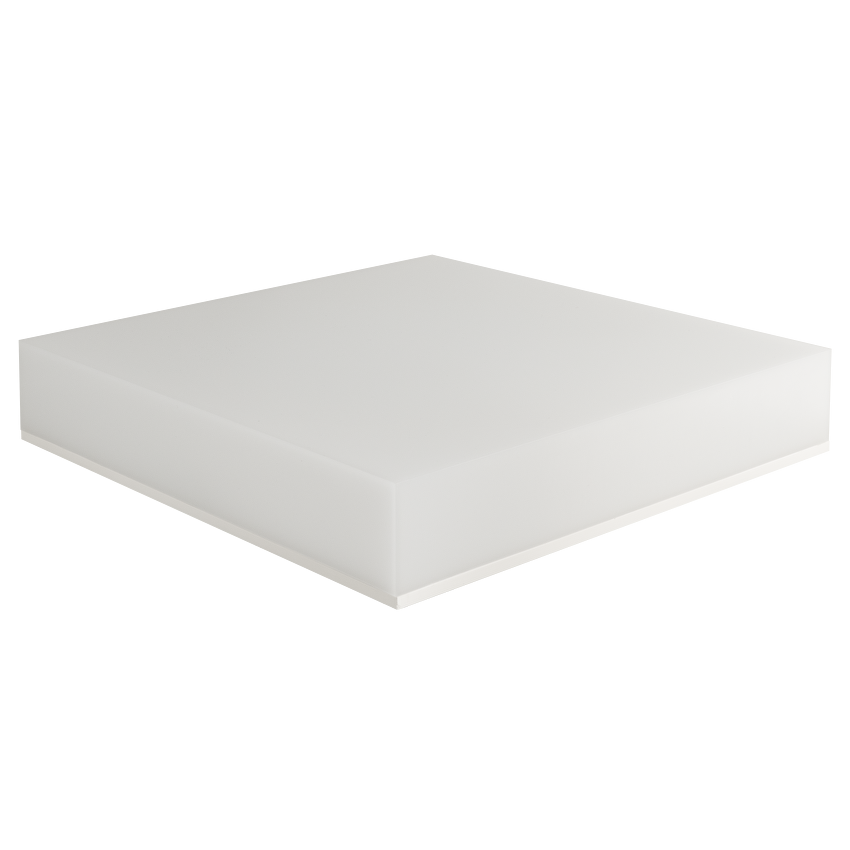 LED плафониера 18W/24W/30W, CCT 3000K/4000K/5000K, 220V-240V AC, IK08, бяла, квадрат, IP54 / LFPS30CCTS