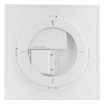 LED плафониера 18W/24W/30W, CCT 3000K/4000K/5000K, 220V-240V AC, IK08, бяла, квадрат, IP54 / LFPS30CCTS