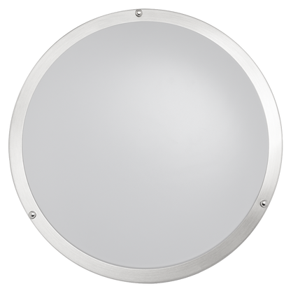 Декоративна LED плафониера 18W, 4200K, 220-240V AC, сатиниран никел, кръг, IP20 / SPMR1842SN