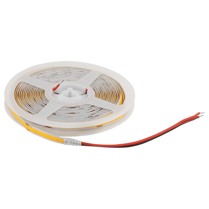 Професионална LED лента 11W/m, 1800K, 24V DC, 480LEDs/m, COB, 5m, амбър / № PN480A