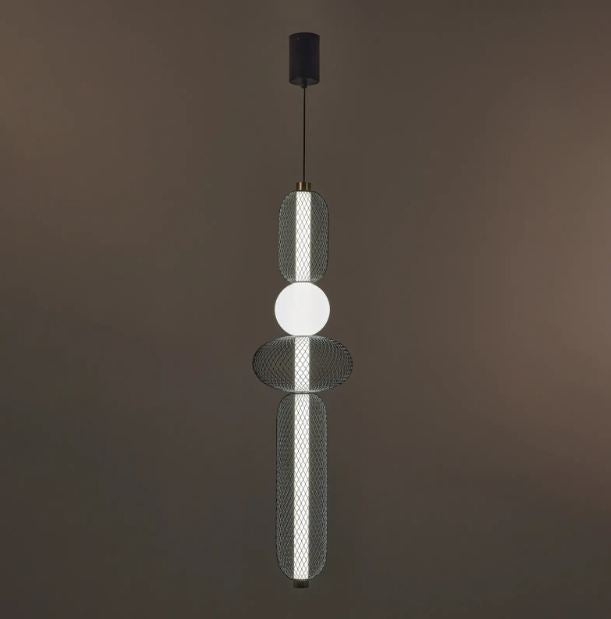 Пендел Rhea, черен, led 19w, 4000k, 4246G