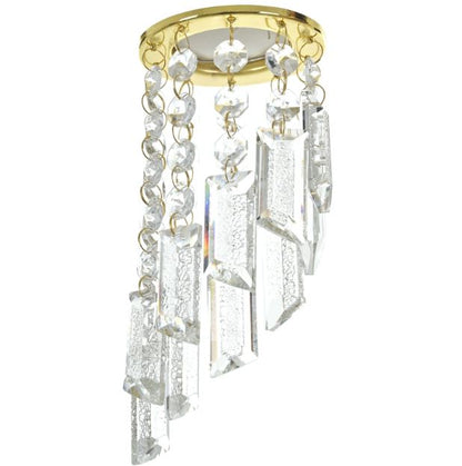 Луна за вграждане Flush, злато, 1xGU10, 4003 gd