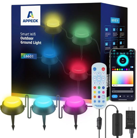 Градински спотчета Smarty, 2700k-4000k-6400k + RGB, led 22w, 2710