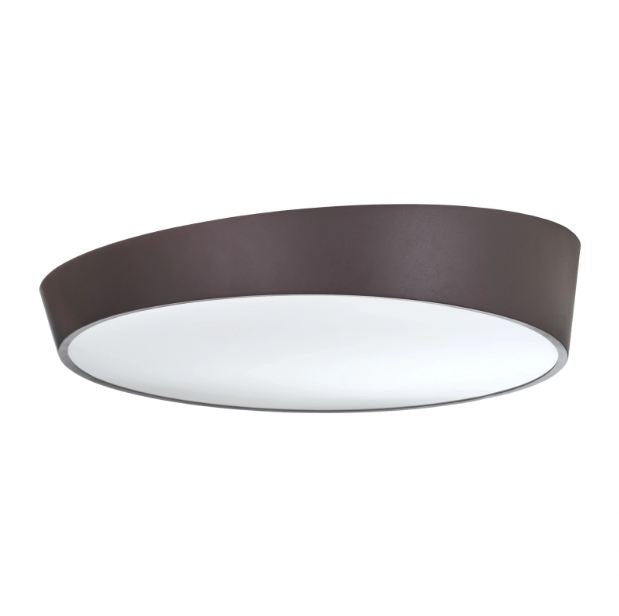 Метален плафон, кафяв, led 48w, 3000-4000-6000k, 1708/48w cf