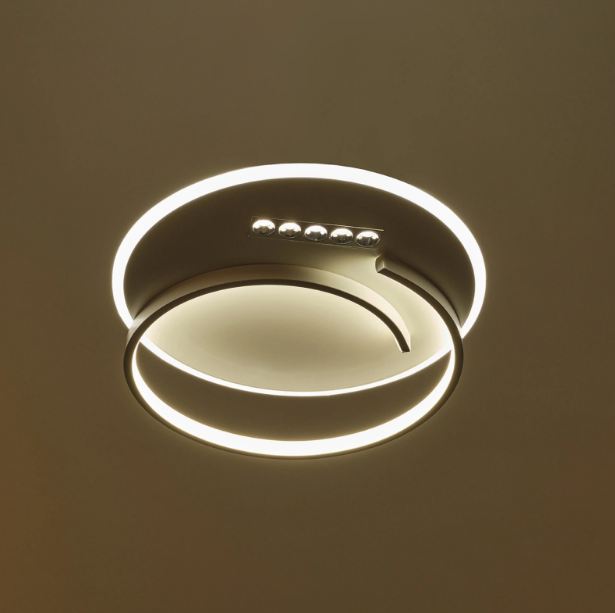 Плафон Indi, черен, led 54w, 3000-6000k, 2824/52BK