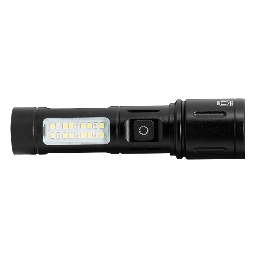 LED Фенер със зуум и странично светене 8W/8W, 6500K/5500K, 5V DC, IP44 / LFZ88