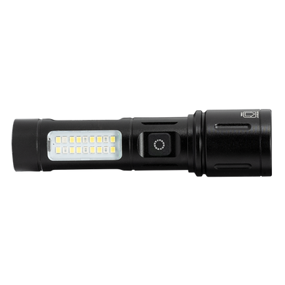 LED Фенер със зуум и странично светене 8W/8W, 6500K/5500K, 5V DC, IP44 / LFZ88