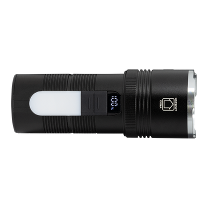LED Фенер със зуум, странично светене и power bank функция 10W/3W, 6500K/3500K, 5V DC, IP44 / LFZ103