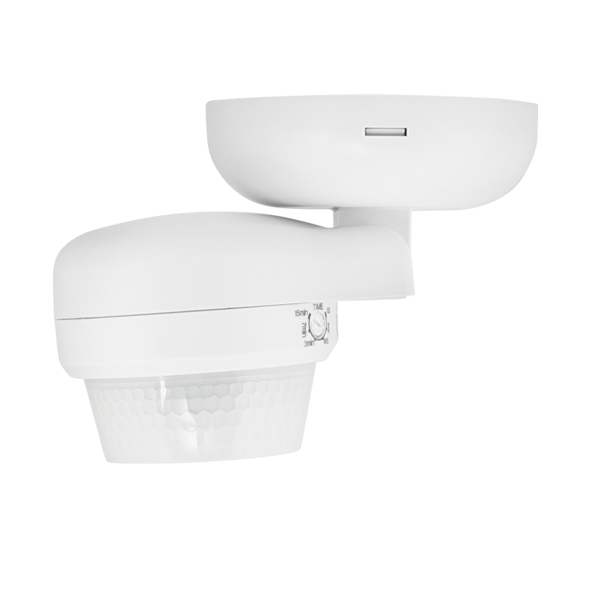 PIR сензор за движение и присъствие за монтаж на стена/таван, 360°, 12m, IP65 / PSD2M65