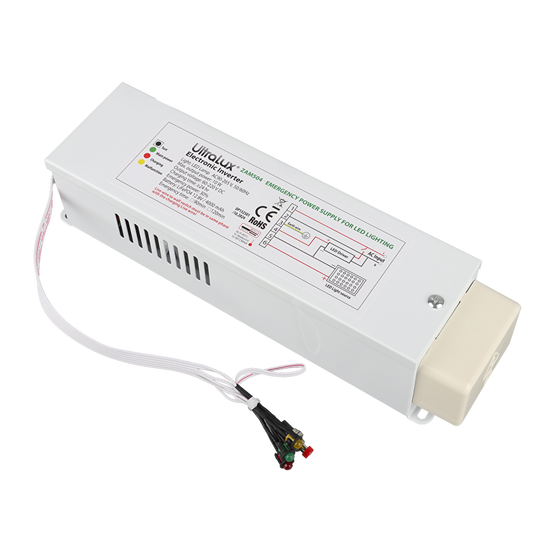 Захранващ авариен модул за LED осветление с батериен блок LiFePO4, 12.8V, 4000 mAh / ZAM504