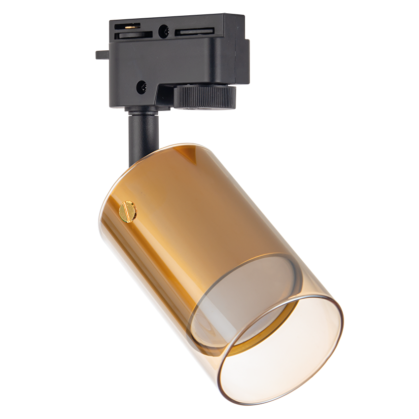 Тяло за релсов монтаж, стъклено, двупроводно, G9, 220-240V AC /, черно Арт. № RPG2G