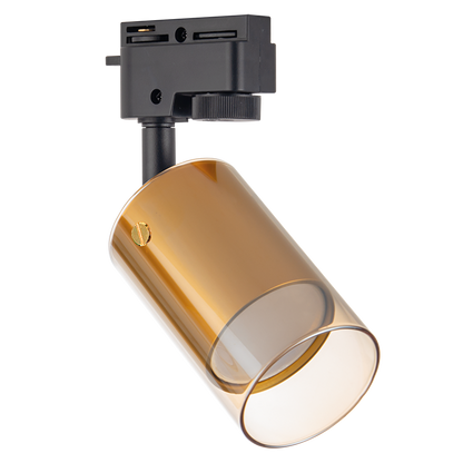 Тяло за релсов монтаж, стъклено, двупроводно, G9, 220-240V AC /, черно Арт. № RPG2G