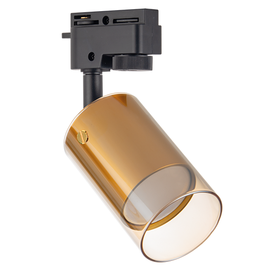 Тяло за релсов монтаж, стъклено, двупроводно, G9, 220-240V AC /, черно Арт. № RPG2G