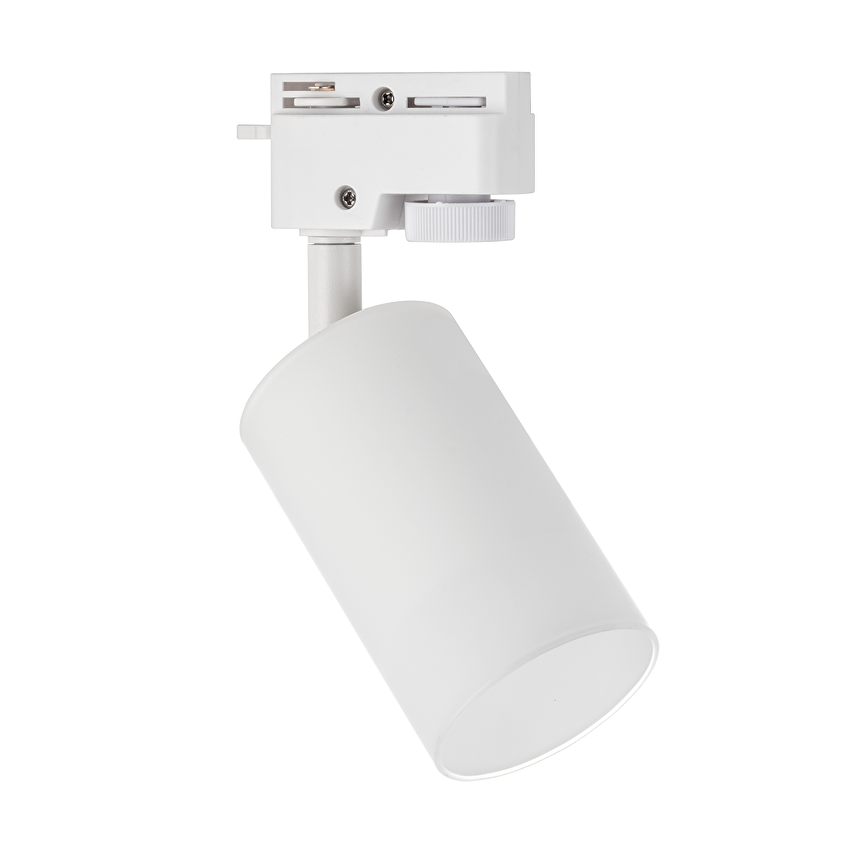 Тяло за релсов монтаж, стъклено, двупроводно, GU10, 220-240V AC, IP20, бял /  RPG2W